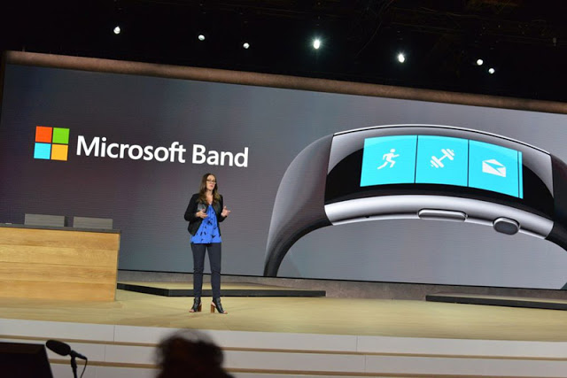 Microsoft Band :   πρόταση της Microsoft στα έξυπνα ρολόγια - Φωτογραφία 1