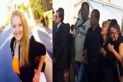 Σπαράζουν καρδιές στην κηδεία της νεαρής φοιτήτριας [video+photos]