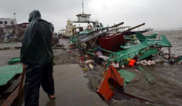 Φονικός τυφώνας στην Κίνα με 19 νεκρούς - Φωτογραφία 1