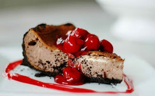 Cheesecake σοκολάτας φούρνου - Φωτογραφία 1