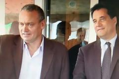 Μαζί με την Ευγενία Μανωλίδου ο Ά. Γεωργιάδης στη Χαλκιδική - Επισκέφτηκε το Παλαιοχώρι και τα μεταλλεία Κασσάνδρας [photos+video]