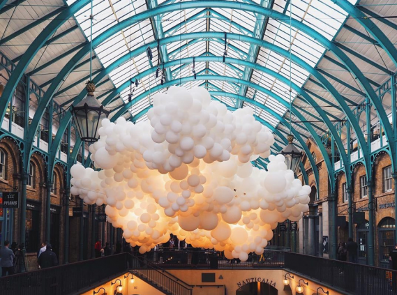 Σε οροφή του Covent Garden στο Λονδίνο, κρέμασαν 100.000 μπαλόνια [photos] - Φωτογραφία 5