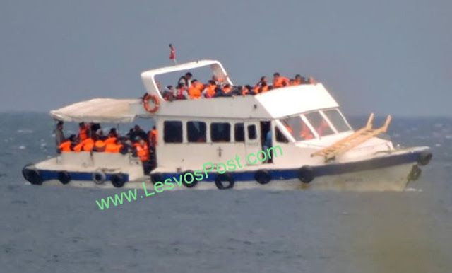 Καταδίωξη και σύλληψη 34χρονου διακινητή προσφύγων με σκάφος στην Πέτρα Λέσβου... [photos] - Φωτογραφία 2
