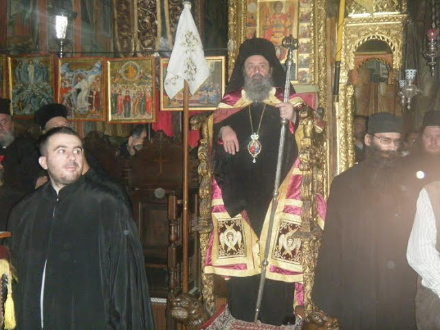 7231 - Φωτογραφίες από την Αγρυπνία που τελείται τώρα στην Ιερά Μονή Δοχειαρίου Αγίου Όρους - Φωτογραφία 3