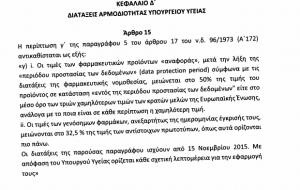 Νέο επεισόδιο του «σήριαλ» της τιμολόγησης φαρμάκων - Φωτογραφία 3