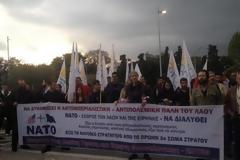 ΤΩΡΑ: Συγκέντρωση διαμαρτυρίας ενάντια στο ΝΑΤΟϊκό Στρατηγείο Θεσσαλονίκης [photos+video]