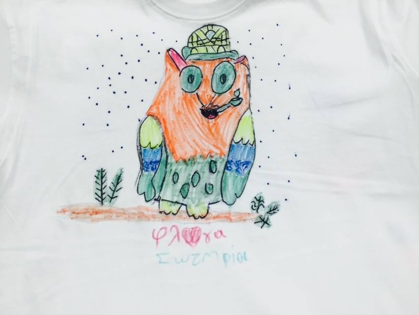 Τα παιδιά της Φλόγας ζωγραφίζουν τα όνειρά τους πάνω σε μπλούζες - Ας τα βοηθήσουμε - Φωτογραφία 5
