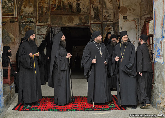 7245 - Το Χιλιανδάρι συμπλήρωσε 25 χρόνια κοινοβιακής ζωής. Φωτογραφίες από τον λαμπρό εορτασμό - Φωτογραφία 4