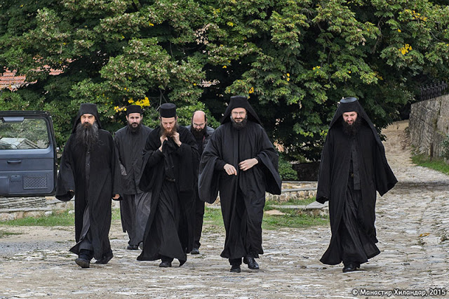 7245 - Το Χιλιανδάρι συμπλήρωσε 25 χρόνια κοινοβιακής ζωής. Φωτογραφίες από τον λαμπρό εορτασμό - Φωτογραφία 6