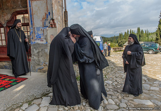 7245 - Το Χιλιανδάρι συμπλήρωσε 25 χρόνια κοινοβιακής ζωής. Φωτογραφίες από τον λαμπρό εορτασμό - Φωτογραφία 8