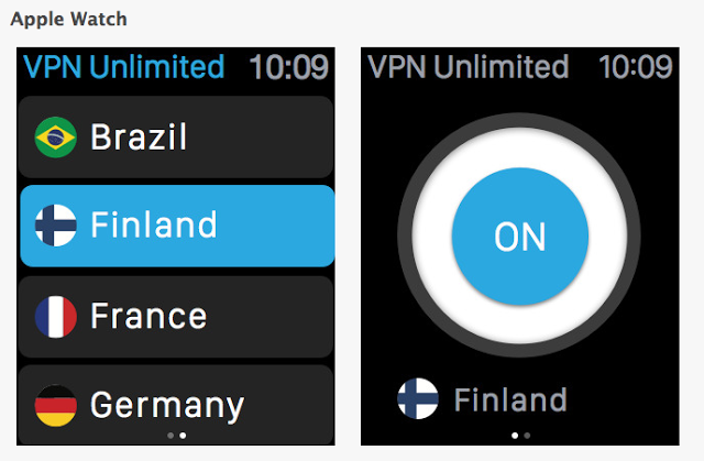 Τώρα η εφαρμογή VPN Unlimited υποστηρίζεται και από το Apple Watch - Φωτογραφία 4
