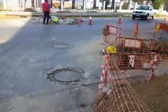 Πάτρα: Συνεργεία της ΔΕΗ σκάβουν Όθωνος Αμαλίας και Αράτου για τις ανάγκες κτιρίου του ΟΛΠΑ