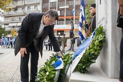 Περιοδεία του υποψήφιου προέδρου της Νέας Δημοκρατίας Απόστολου Τζιτζικώστα στη Φλώρινα
