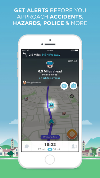 Waze - GPS, Maps & Social Traffic....ανανεωμένη εμφάνιση και νέος σχεδιασμός - Φωτογραφία 5