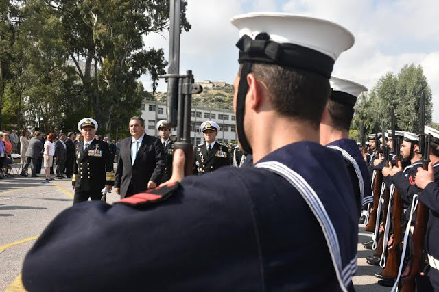 Παρουσία πολιτικής και στρατιωτικής ηγεσίας του ΥΠΕΘΑ στην τελετή ένταξης της Πυραυλάκατου «Ρίτσος» στο Πολεμικό Ναυτικό - Φωτογραφία 2