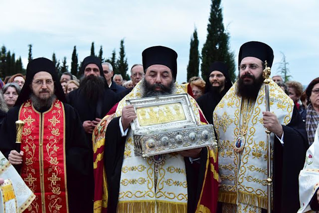 7279 - Ιερά κειμήλια της Ορθοδοξίας από τη Σιμωνόπετρα στη Μητρόπολη Λαγκαδά (φωτογραφίες) - Φωτογραφία 12