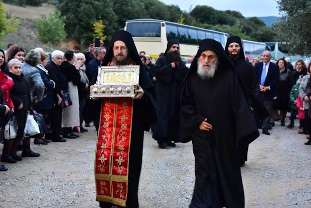 7279 - Ιερά κειμήλια της Ορθοδοξίας από τη Σιμωνόπετρα στη Μητρόπολη Λαγκαδά (φωτογραφίες) - Φωτογραφία 8