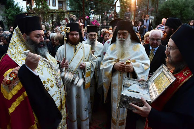 7279 - Ιερά κειμήλια της Ορθοδοξίας από τη Σιμωνόπετρα στη Μητρόπολη Λαγκαδά (φωτογραφίες) - Φωτογραφία 9