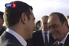 Εφτασε στην Αθήνα για δύο ημέρες ο Φρανσουά Ολάντ [photos]