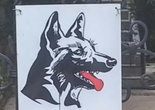 Η πιο ανορθόγραφη πινακίδα για σκύλο που δαγκώνει [photo] - Φωτογραφία 1