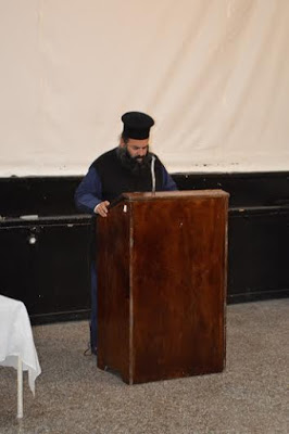 Η ομιλία του Ανχη Στρατιωτικού Ιερέως Αλέξιου Ιστρατόγλου για την 28η Οκτωβρίου στο Ναύσταθμο Σαλαμίνας - Φωτογραφία 1