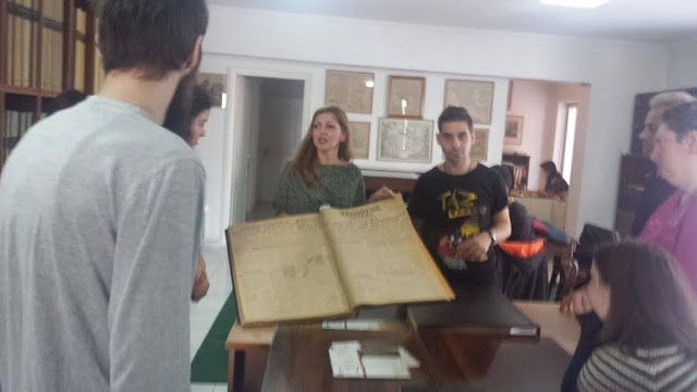 Επίσκεψη στο Μουσείο Τύπου της Ένωσης Συντακτών Ημερησίων Εφημερίδων Πελοποννήσου, Ηπείρου, Νήσων - Φωτογραφία 3