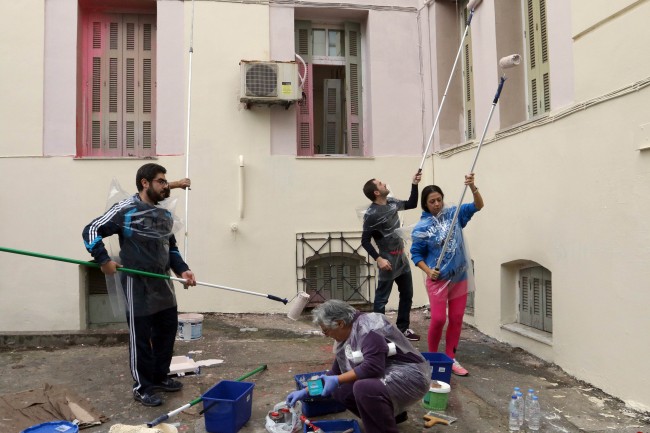 Εθελοντές έκαναν τα δικαστήρια Ηρακλείου αγνώριστα [photo] - Φωτογραφία 6