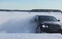 Εντυπωσιακό βίντεο πώς να μάθεις να οδηγείς μια Bentley στον πάγο!