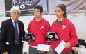 Βραβεύτηκαν από τον ΦΕΟΘ και το Δήμο Θηβαίων αθλητές του Badminton - Φωτογραφία 2