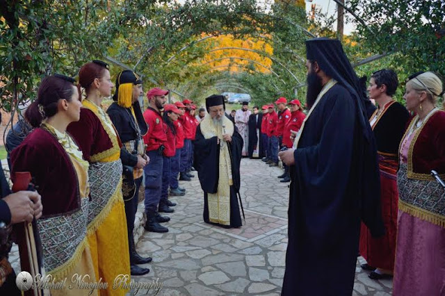 Υποδοχή της ιεράς εικόνος Παναγίας Σουμελά στην Ιερά Μονή Εισοδίων της Θεοτόκου Μυρτιάς Τριχωνίδος [photos] - Φωτογραφία 7