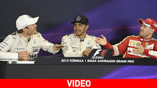 O Vettel κάνει πλάκα στους Hamilton και Rosberg - Φωτογραφία 1