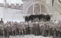 7402 - Φωτογραφίες των Ελληνικών Στρατευμάτων εντός του Αγίου Όρους, τις πρώτες ημέρες μετά την Απελευθέρωση (Νοέμβριος 1912) - Φωτογραφία 1