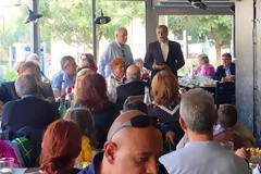 Στη συνεστίαση του 1ου Συστήματος Προσκόπων Αμαρουσίου παραβρέθηκε ο Δήμαρχος Αμαρουσίου Γ. Πατούλης