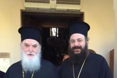 Ιστορική συμπροσευχή των Μητροπολιτών Τρίκκης & Σταγών