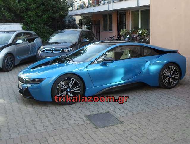 Θάμπωσε το εργαλείο της BMW i8 στο Πνευματικό Κέντρο Τρικάλων - Φωτογραφία 2