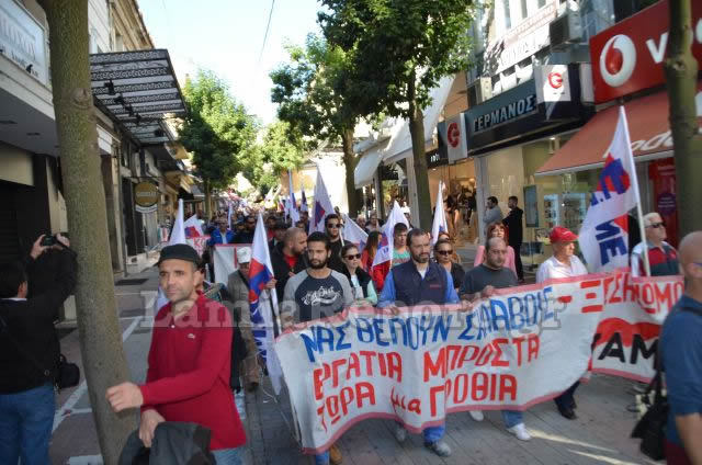 Δυναμικές οι συγκεντρώσεις στη Λαμία - Φωτογραφία 8