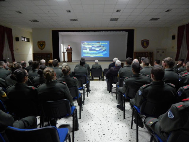 Ομιλία του Επιτίμου Α/ΓΕΣ Σγού ε.α Αθανάσιου Τσέλιου στη ΣΜΥ - Φωτογραφία 2