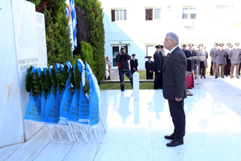 Τελετή για την ημέρα μνήμης πεσόντων πυροσβεστών παρουσία του αναπληρωτή Υπουργού Προστασιας του πολίτη [photos] - Φωτογραφία 2