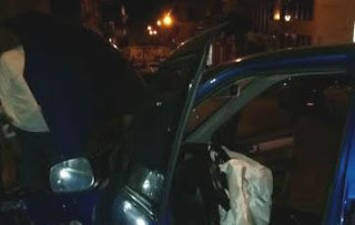 Τροχαίο μέσα στην πόλη της Λαμίας - Από τύχη δεν τραυματίστηκε βρέφος [photos] - Φωτογραφία 1