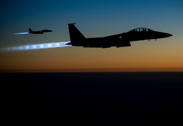 Στήνεται σκηνικό χερσαίας επιχείρησης στην Συρία, υπό το ''βλέμμα'' F-15 των ΗΠΑ που στάλθηκαν στην Τουρκία - Φωτογραφία 1