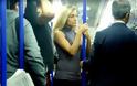Το κοινωνικό πείραμα που κόντεψε να καταλήξει σε… ξύλο – Άνδρας παρενοχλεί γυναίκα στο βαγόνι του μετρό [video]
