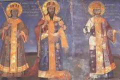 7429 - Φωτογραφίες και βίντεο από την πανήγυρη στην Ιερά Μονή Χιλιανδαρίου για τον Άγιο Στέφανο Μιλούτιν, τον μεγάλο ευεργέτη της.