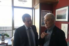 Επίσκεψη Άδωνι Γεωργιάδη στον Δήμαρχο Θεσσαλονίκης κ. Γιάννη Μπουτάρη