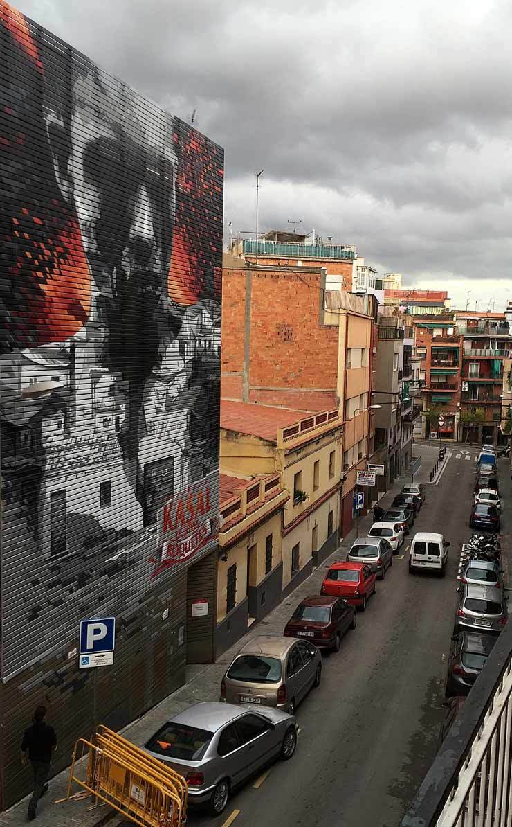 Open Walls 2015: Το φεστιβάλ τοιχογραφίας της Βαρκελώνης γιόρτασε για τρίτη χρονιά την τέχνη του δρόμου - Φωτογραφία 4