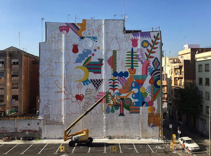 Open Walls 2015: Το φεστιβάλ τοιχογραφίας της Βαρκελώνης γιόρτασε για τρίτη χρονιά την τέχνη του δρόμου - Φωτογραφία 7