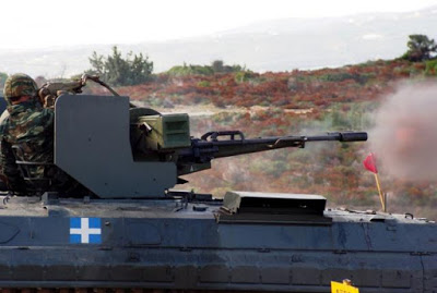 Ελληνική πατέντα ΤΟΜΑ BMP-1 με πυροβόλο ZU-23 και στα νησιά - Φωτογραφία 1