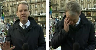 Ρεπόρτερ του BBC καταρρέει σε ζωντανή σύνδεση με το Παρίσι.... [video] - Φωτογραφία 1