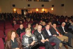 Θήβα: Με επιτυχία το αφιέρωμα στον Μ. Θεοδωράκη