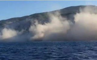 ΣΥΓΚΛΟΝΙΣΤΙΚΟ - βίντεο: Η ώρα σεισμού στους Εγκρεμνούς Λευκάδας [video] - Φωτογραφία 1