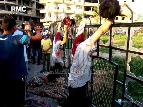 Ράκκα: Η πρωτεύουσα του τρόμου - Εκεί που οι ισλαμιστές σφάζουν τους χριστιανούς και όσους αντιδρούν στις εντολές τους [σκληρές εικόνες] - Φωτογραφία 4